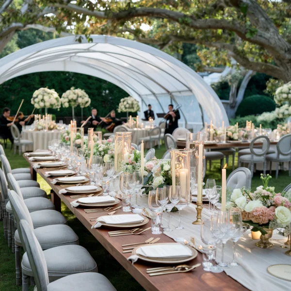 Elegant Outdoor Reception Ideas