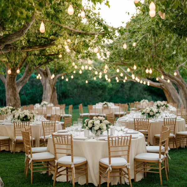 Elegant Outdoor Wedding Reception Ideas